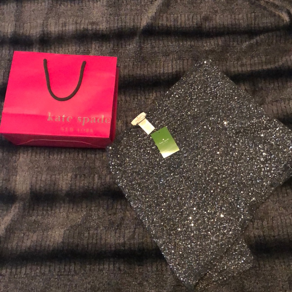 NWT Kate Spade Allover Sequin Infinity Scarf